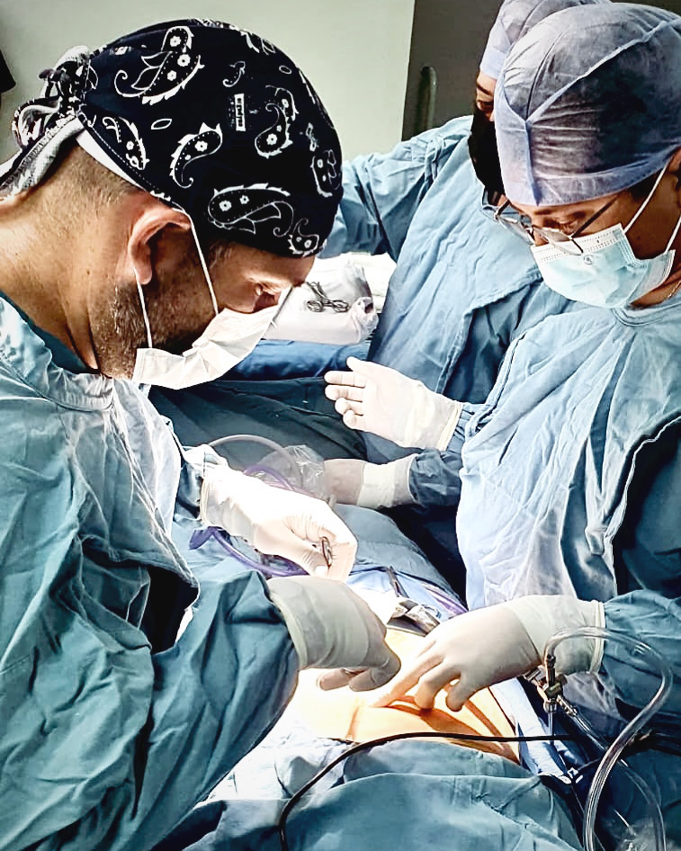 Operacion de Hernia Inguinal